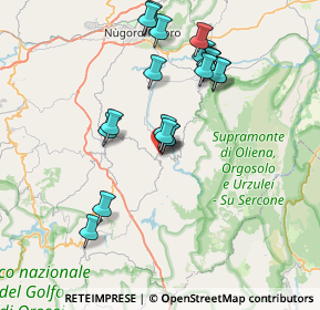 Mappa Via Nuoro, 08027 Orgosolo NU, Italia (7.567)