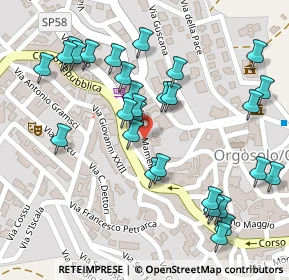 Mappa Via Nuoro, 08027 Orgosolo NU, Italia (0.14138)