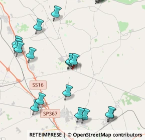 Mappa Largo Santa Sofia, 73025 Martano LE, Italia (5.8095)