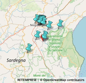 Mappa Via San Michele, 08027 Orgosolo NU, Italia (11.732)