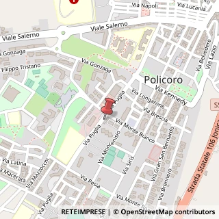 Mappa Via Puglia, 63, 75025 Policoro, Matera (Basilicata)