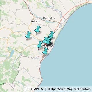 Mappa Via Avellino, 75025 Policoro MT, Italia (4.79833)