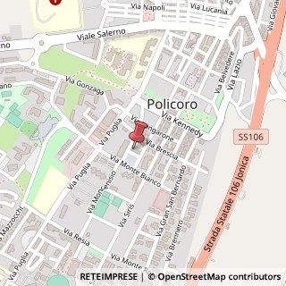 Mappa Piazza Vitantonio Ripoli, 51, 75025 Policoro, Matera (Basilicata)