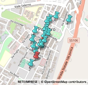 Mappa Via Brescia, 75025 Policoro MT, Italia (0.166)