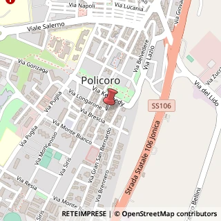 Mappa Via Giulio Cesare, 13, 75025 Policoro, Matera (Basilicata)