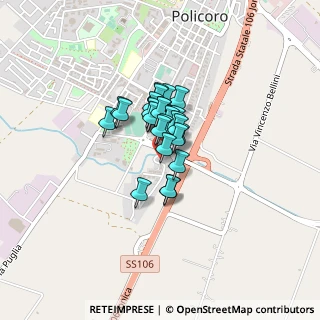 Mappa Via Maria Antonia Grimaldi, 75025 Policoro MT, Italia (0.22414)
