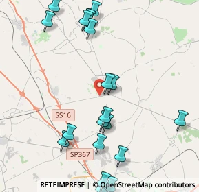 Mappa Via Soleto, 73025 Martano LE, Italia (5.452)