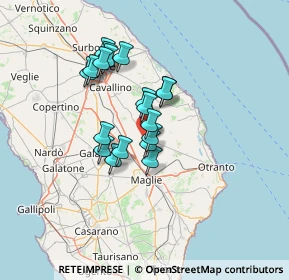 Mappa Via Soleto, 73025 Martano LE, Italia (11.20632)