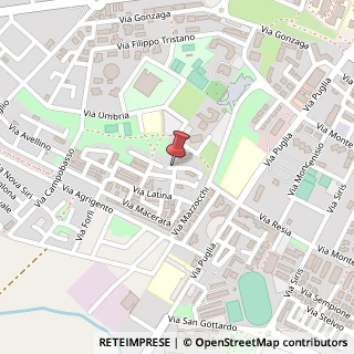 Mappa Via grosseto 24, 75025 Policoro, Matera (Basilicata)