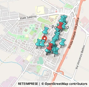 Mappa Via Moncenisio, 75025 Policoro MT, Italia (0.334)