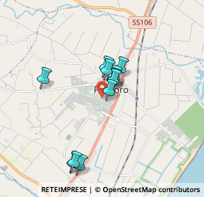 Mappa Via Moncenisio, 75025 Policoro MT, Italia (1.55)