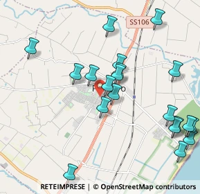 Mappa Via Moncenisio, 75025 Policoro MT, Italia (2.485)