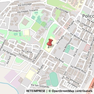 Mappa Via Salvador Allende, 75025 Policoro MT, Italia, 75025 Policoro, Matera (Basilicata)