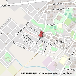 Mappa Via Agrigento, 43, 75025 Policoro, Matera (Basilicata)