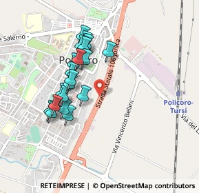 Mappa VIA NAZIONALE KM. 425 30 SS 10, 75025 Policoro MT, Italia (0.44)