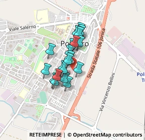 Mappa Via G. S. Bernardo, 75025 Policoro MT, Italia (0.302)