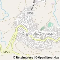 Hartă Orgosolo