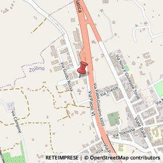 Mappa Via A. M. Kuliscioff, 73010 Zollino LE, Italia, 73010 Zollino, Lecce (Puglia)