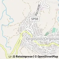 Hartă Orgosolo