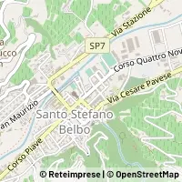 Karte Santo Stefano Belbo