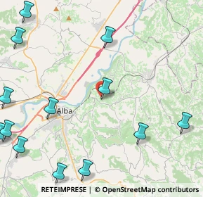 Mappa Strada Cà Grossa, 12050 Tre Stelle , Italia (6.37615)