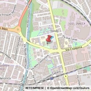 Mappa Via XX Settembre, 1/A, 42124 Reggio nell'Emilia, Reggio nell'Emilia (Emilia Romagna)