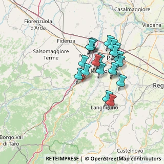 Mappa Strada Monticello, 43044 Collecchio PR, Italia (11.68)