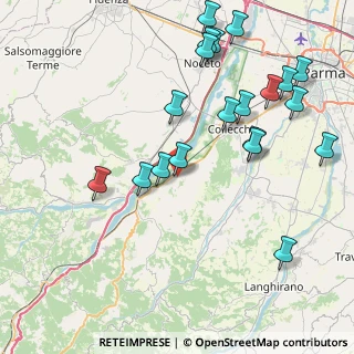 Mappa Strada Monticello, 43044 Collecchio PR, Italia (9.4435)