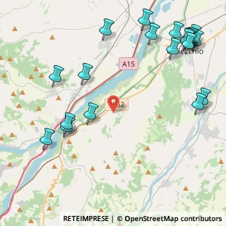Mappa Strada Monticello, 43044 Collecchio PR, Italia (6.04)