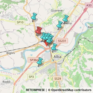 Mappa Strada Riondello, 12051 Alba CN, Italia (1.21083)