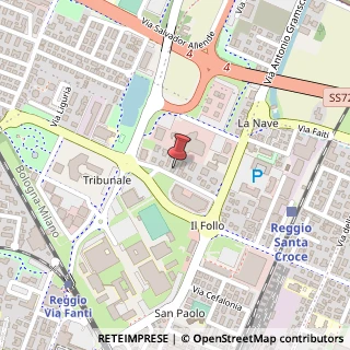 Mappa Via Bernardino Zacchetti, 17\b, 42124 Brescello, Reggio nell'Emilia (Emilia Romagna)