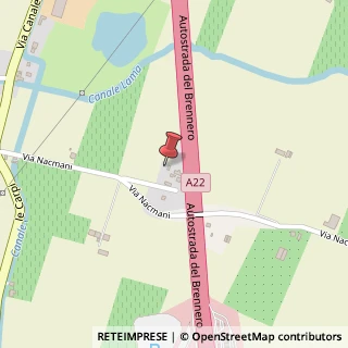 Mappa Via Nacmani, 19, 41011 Campogalliano, Modena (Emilia Romagna)