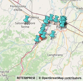 Mappa Strada del Palazzetto, 43044 Collecchio PR, Italia (13.44421)