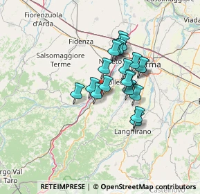 Mappa Strada del Palazzetto, 43044 Collecchio PR, Italia (9.834)