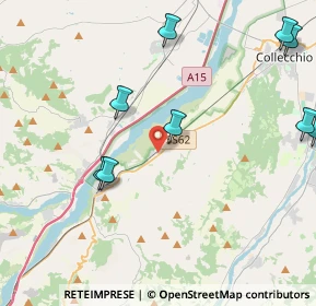 Mappa Strada del Palazzetto, 43044 Collecchio PR, Italia (5.74636)