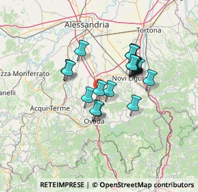 Mappa Località Chiappini, 15078 Rocca Grimalda AL, Italia (10.646)