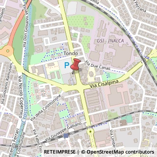 Mappa Via Fratelli Manfredi, 14, 42124 Reggio nell'Emilia, Reggio nell'Emilia (Emilia Romagna)