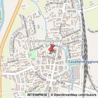 Mappa Piazza Santa Chiara, 1-6, 12030 Cavallermaggiore, Cuneo (Piemonte)