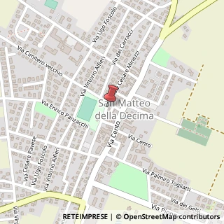 Mappa Piazza V Aprile, 9, 40017 San Giovanni in Persiceto, Bologna (Emilia Romagna)