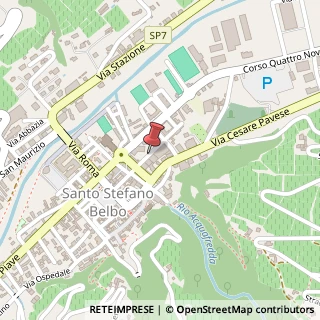 Mappa Via oberdan 9, 12058 Santo Stefano Belbo, Cuneo (Piemonte)