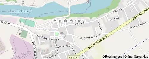 Mappa Vignole Borbera