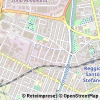 지도 Reggio nell'Emilia