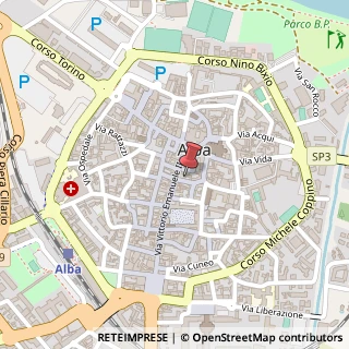 Mappa Via Teobaldo Calissano, 1, 12051 Alba, Cuneo (Piemonte)