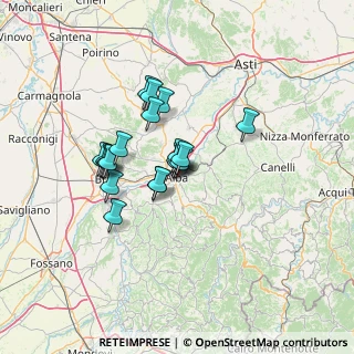 Mappa Via Mons M. Gerolamo Vida, 12051 Alba CN, Italia (9.81)