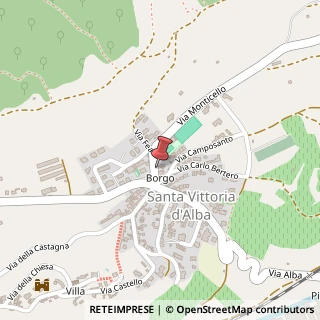 Mappa Via Monticello, 2, 12069 Santa Vittoria d'Alba, Cuneo (Piemonte)