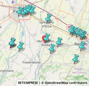 Mappa Via Giovanni Bertani, 42027 Montecchio Emilia RE, Italia (10.178)