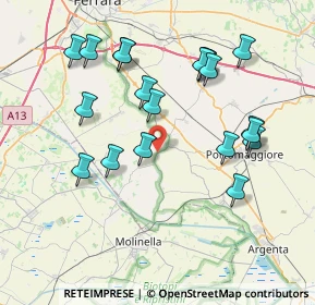 Mappa Strada Provinciale, 44019 Argenta FE, Italia (8.004)