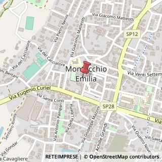 Mappa Piazza della Repubblica, 42027 Montecchio Emilia RE, Italia, 42027 Montecchio Emilia, Reggio nell'Emilia (Emilia Romagna)