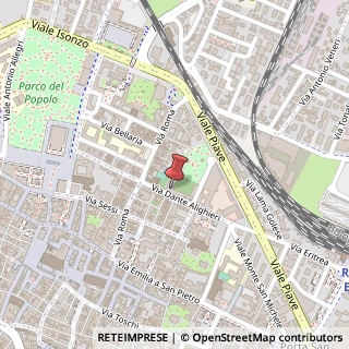 Mappa Via Dante Alighieri, 4, 42100 Reggio nell'Emilia, Reggio nell'Emilia (Emilia Romagna)