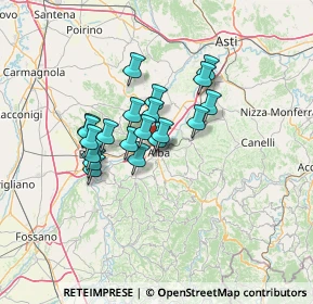Mappa SP 429, 12051 Alba CN, Italia (9.898)